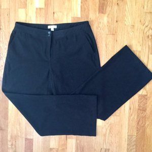 Coldwater Creek Black Wide Leg Pants (18W)